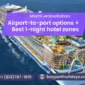 Miami embarkation Airport to port options Best 1 night hotel zones 85x85